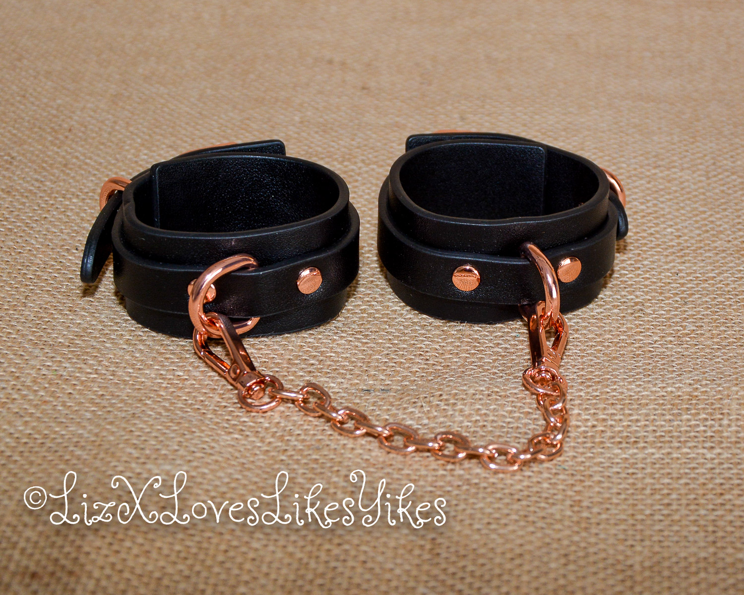 Review of Bondage Couture Vegan Leather Wrist Cuffs pic picture