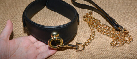 Review of Liebe Seele Dark Secret Deluxe Curved Collar with Chain Leash and Lock
