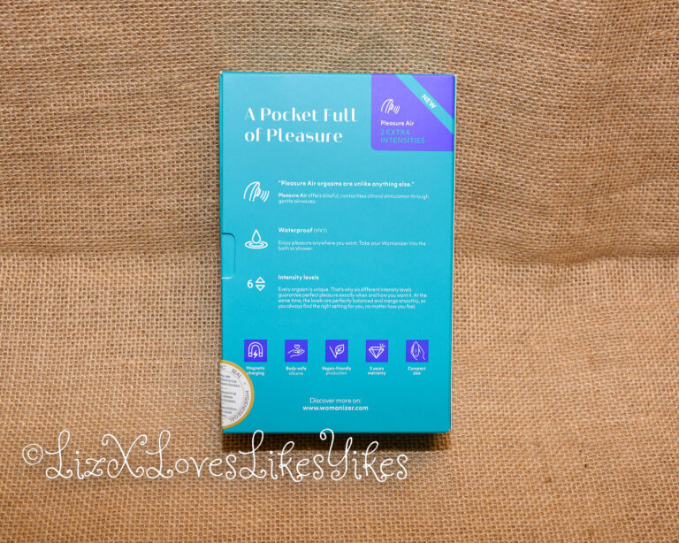Review of the Womanizer Starlet 3 Pleasure Air Clitoral Stimulator Copyright Liz BlackX