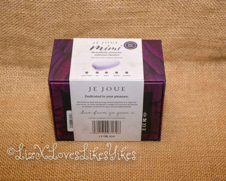 Review of Je Joue Mimi Clitoral and External Vibrator - Lilac Copyright Liz BlackX