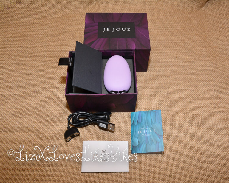 Review of Je Joue Mimi Clitoral and External Vibrator - Lilac Copyright Liz BlackX