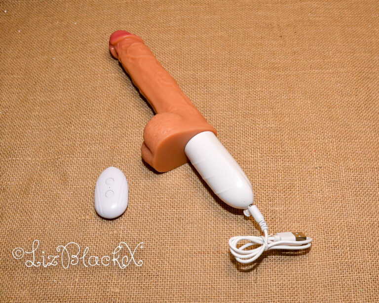 Review Cal-8 Thrusting Rotating Vibrating Multi-angle Heating Remote Control Sex Machine Acmejoy Copyright LizBlackX