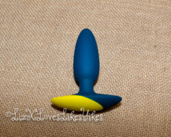 Review of the Bass anal vibrator by Romp Toys Copyright Liz BlackX