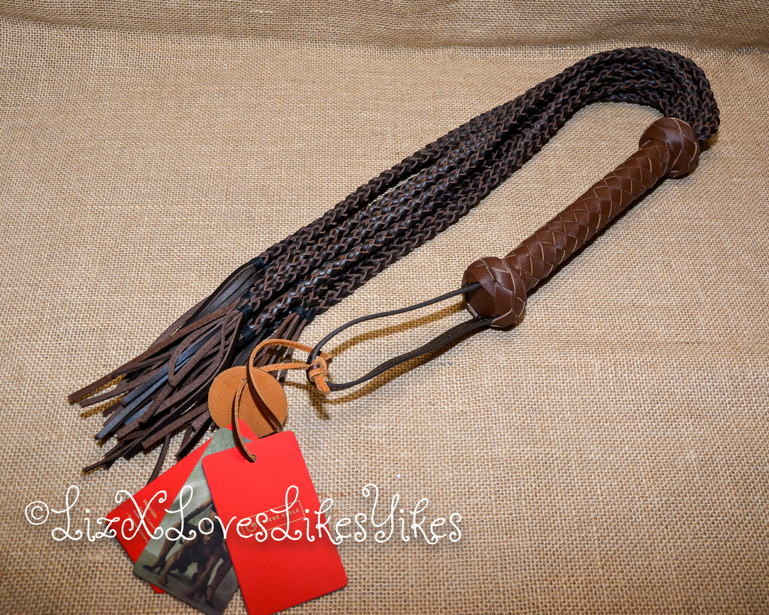 Review of the Equestrian Leather Cat o’nine tails Flogger by Liebe Seele