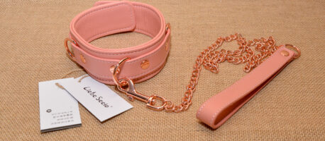 Review of the Pink Dream Leather Collar with Leash Liebe Seele